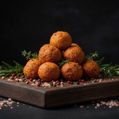 Kippen gehaktballetjes pikant